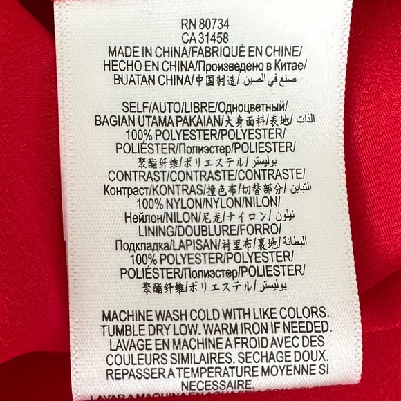 BCBGeneration Formal Goddess Maxi Dress Rouge (Red) Size 6 Formal Prom Wedding - Picture 10 of 15